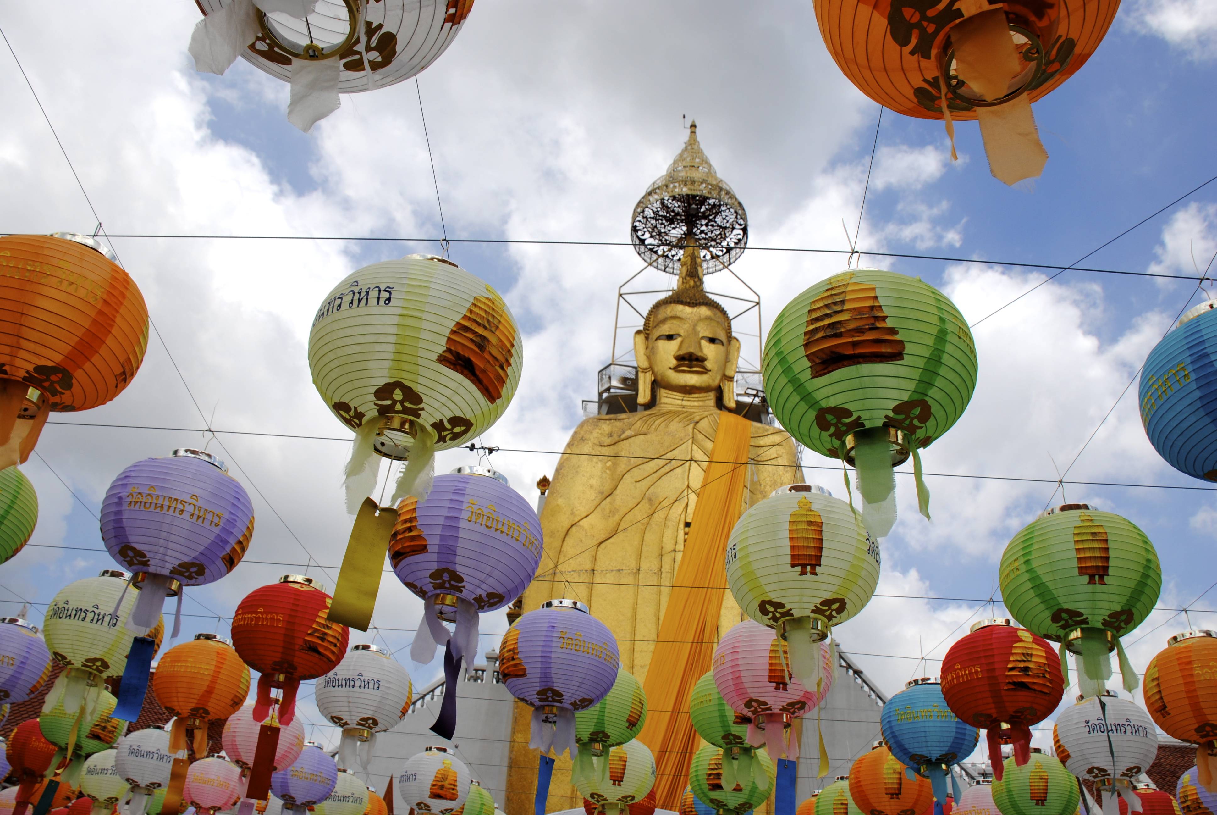 buddha lanterns