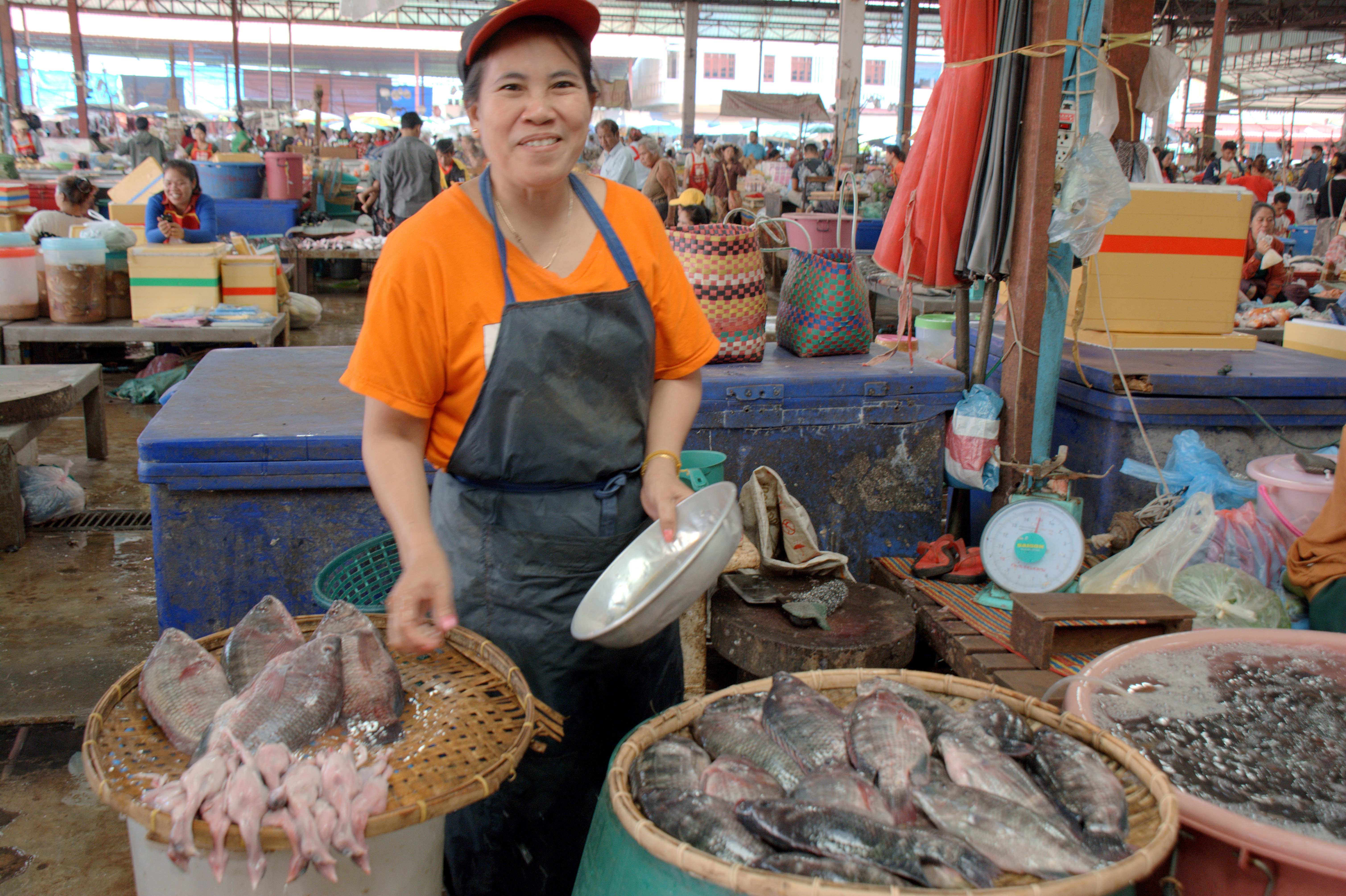 fish market lady